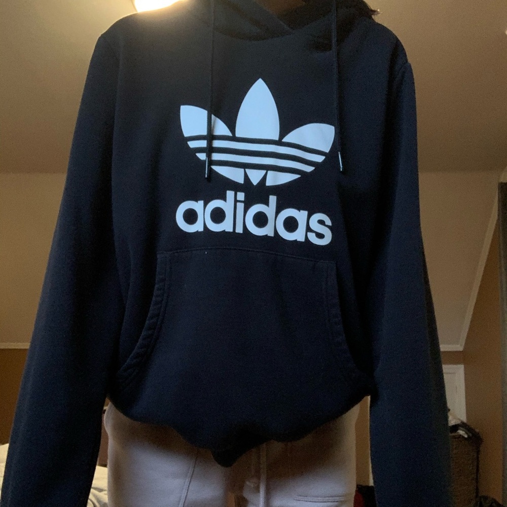 Adidas black sweatshirt